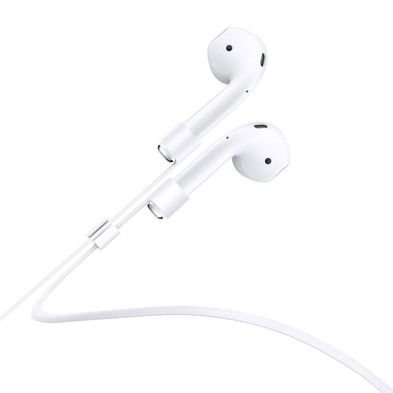 Earphone Silicone Anti Lost Strap Wire Cable Connector For Apple Airpods iPhone
