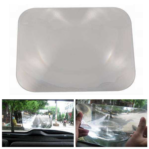 Car Parking Reversing Sticker Wide Angle Window Fresnel Lens Universal for Auto