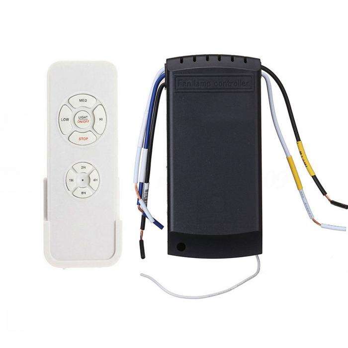 Universal Timing Wireless Remote Control Light Switches for Ceiling Fan Lamp AC
