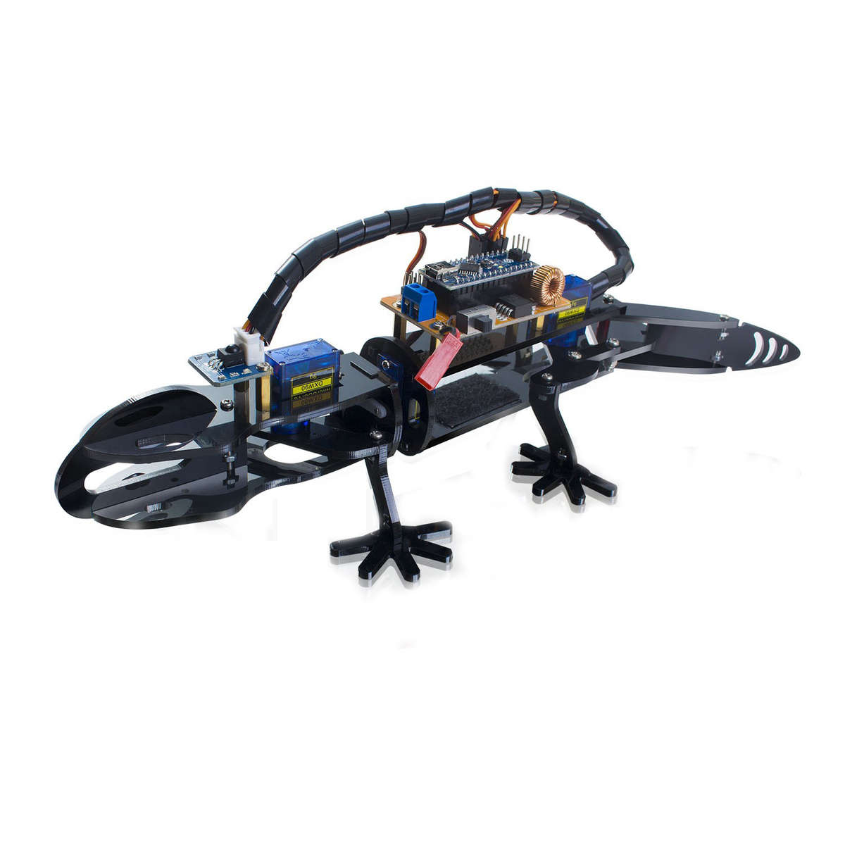 SunFounder Bionic Lizard Robot Visual Programming Educational Robot DIY Kit for