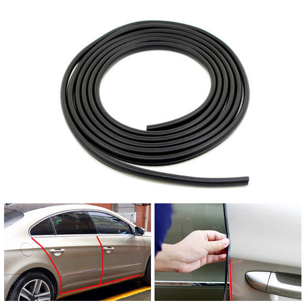 4.5m Car Door Edge Guard Trim Scratch Protector Strip Crash Protective Cover Bl