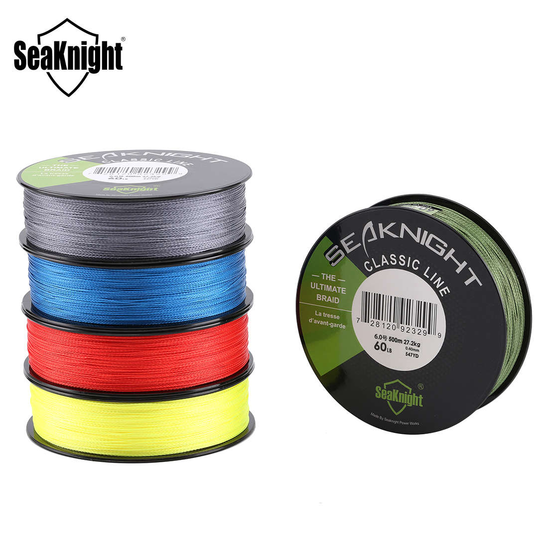 SeaKnight L-500M-CL New Classic 500M Fishing Line Super Strong PE Braided Multi