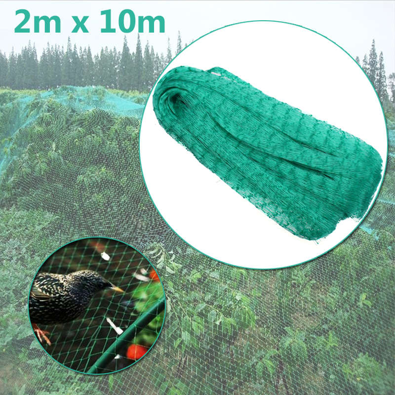 Gardening Anti Bird Net Protect Tree Net Fruit Crop Plants Pond Netting Mesh 2m