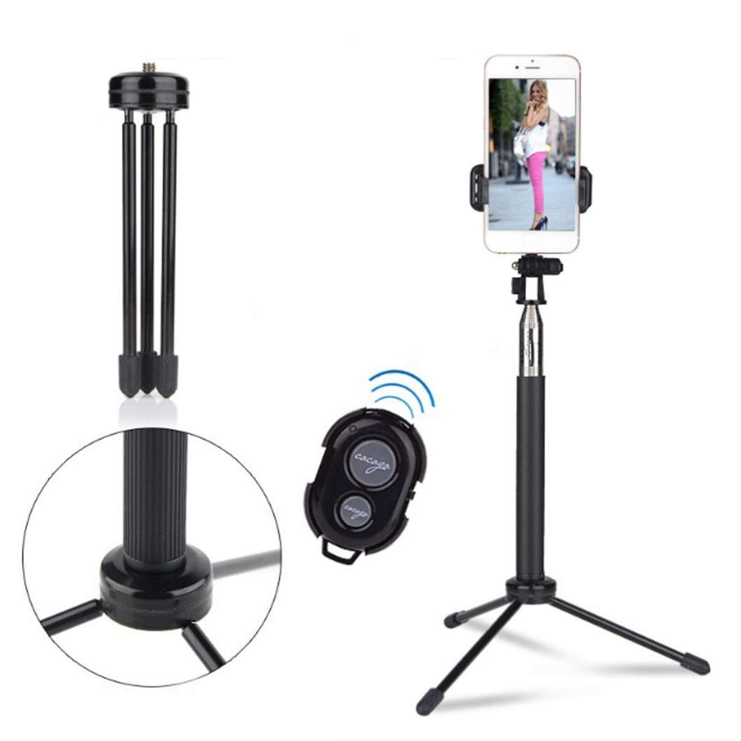 Bakeey Bluetooth Self-timer Shutter Selfie Stick Tripod For Gopro Sport Camera