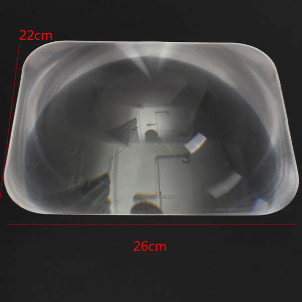 Wide Angle Rear Lens Parking Reversing Aid Blind Spot View Back Window Car