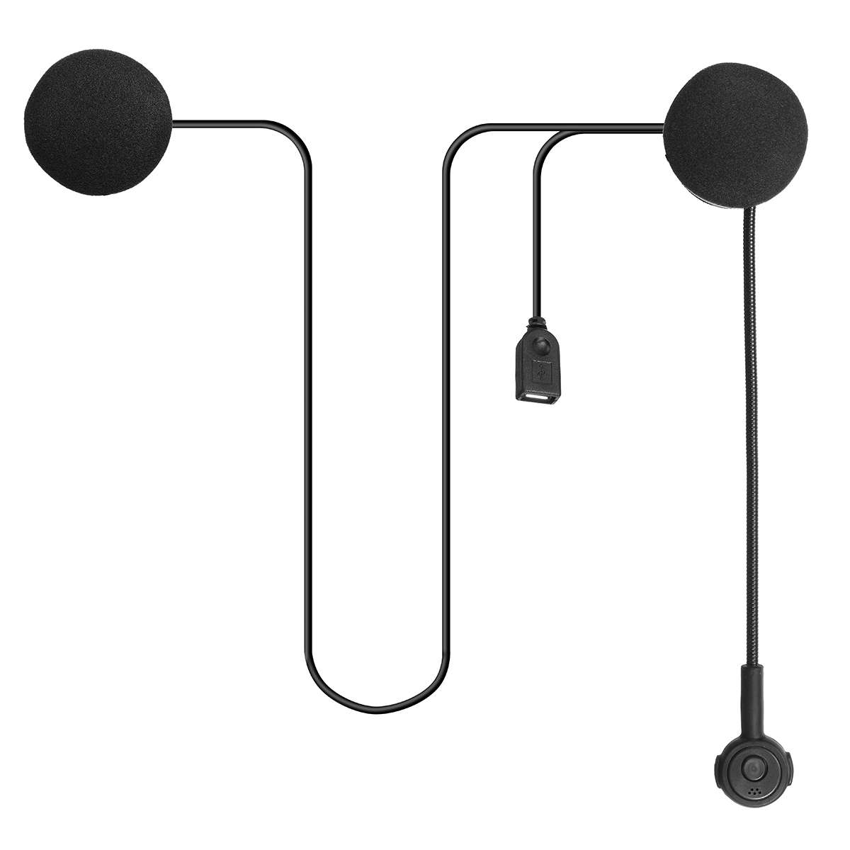 Motorcycle Helmet Handsfree Headset Headphone CS4.0 with Bluetooth Function