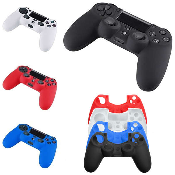 Soft Silicone SKIN Gel Cover Case for Sony Playstation PS4 Controller