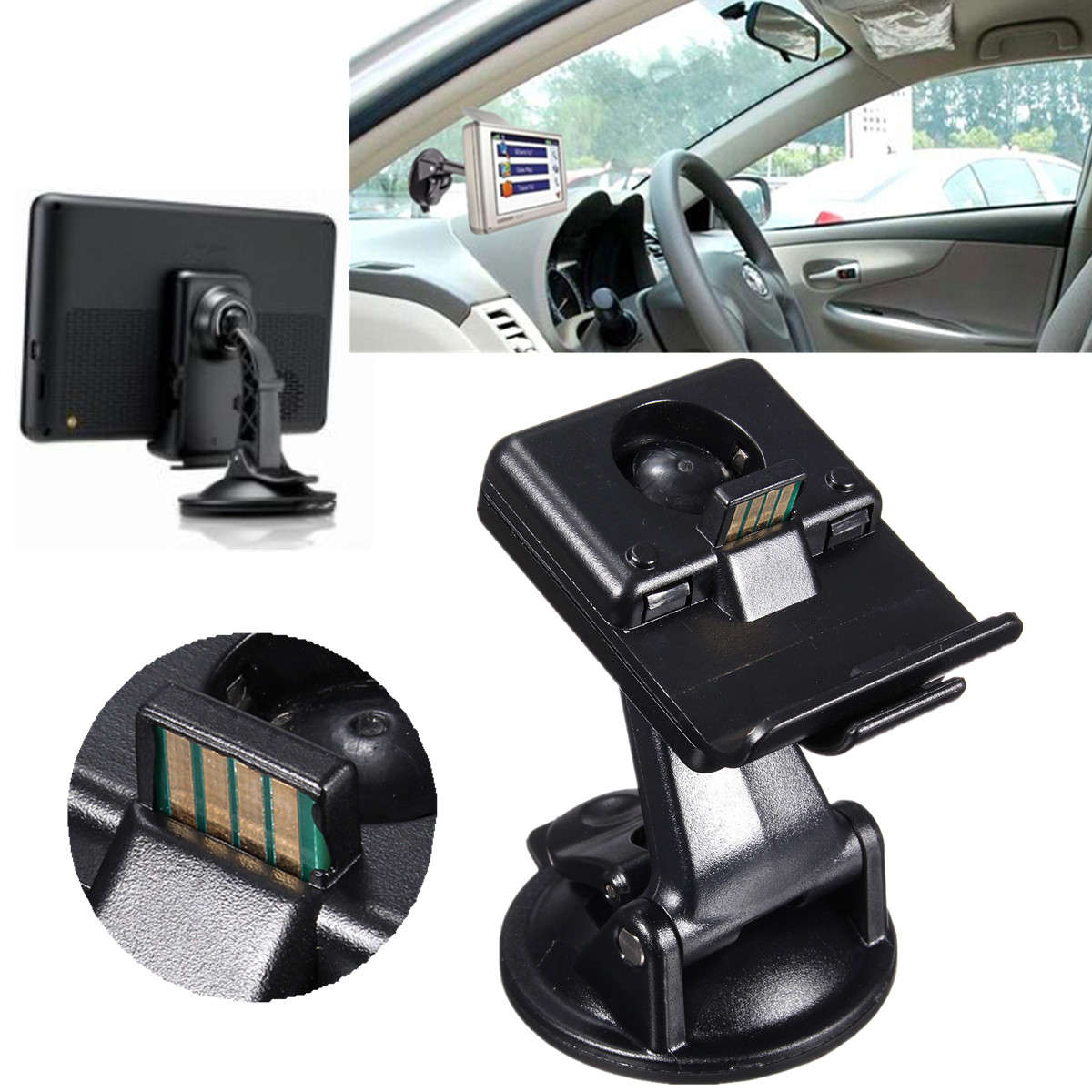 Car Windshied Suction Cup Mount GPS Holder for Garmin Nuvi 300 300T 310 310T