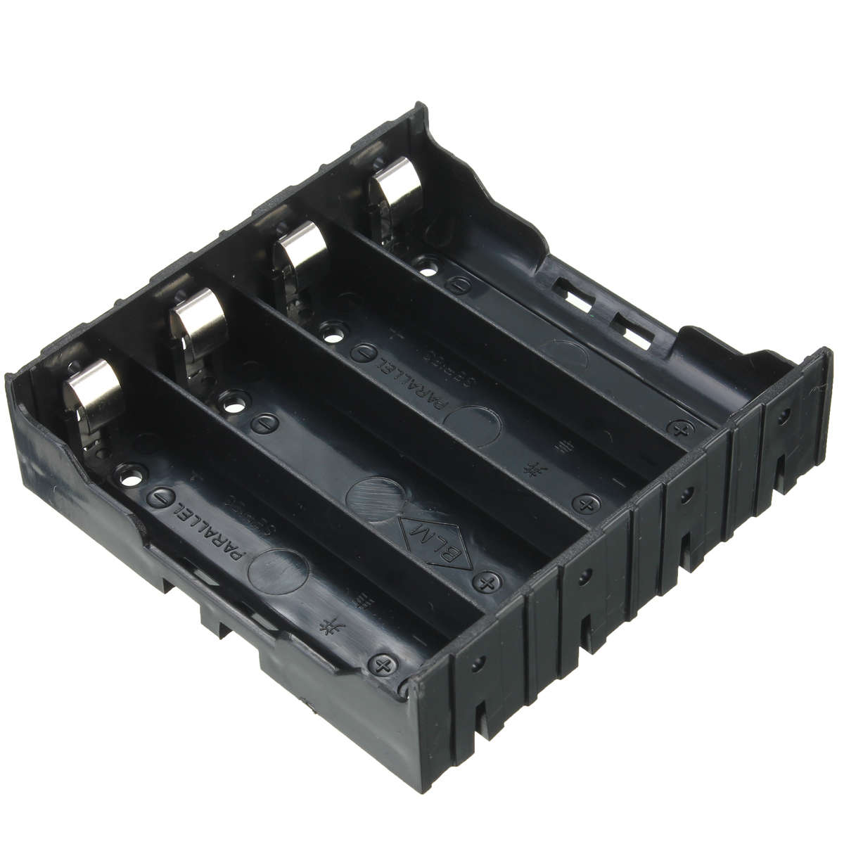 Plastic Battery Case Holder Storge Box DIY for 4pcs 18650 3.7V Rechargeable Bat