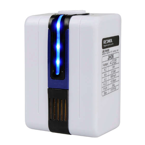 ANJ 110-240V Negative Ion Anion Home Mini Air Purifier Ozonator Purify Cleaner