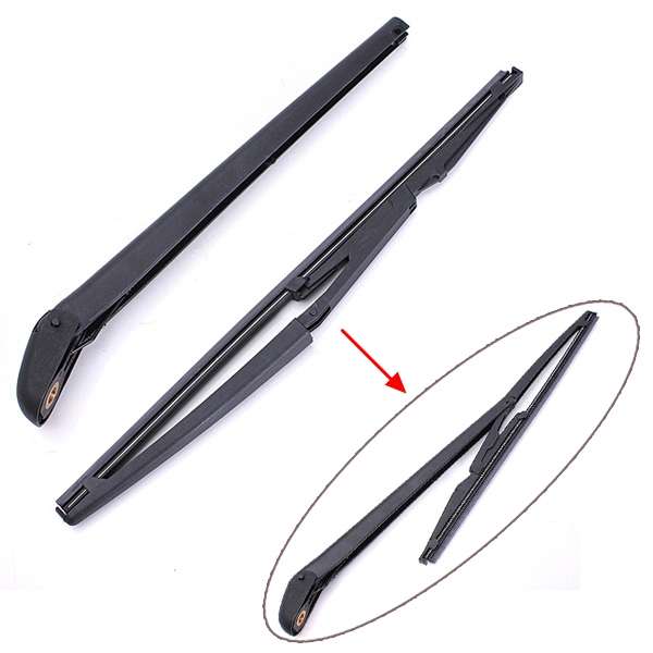Rear Windscreen Wiper Blade For Fiat Panda Active Dynamic 2004-2012