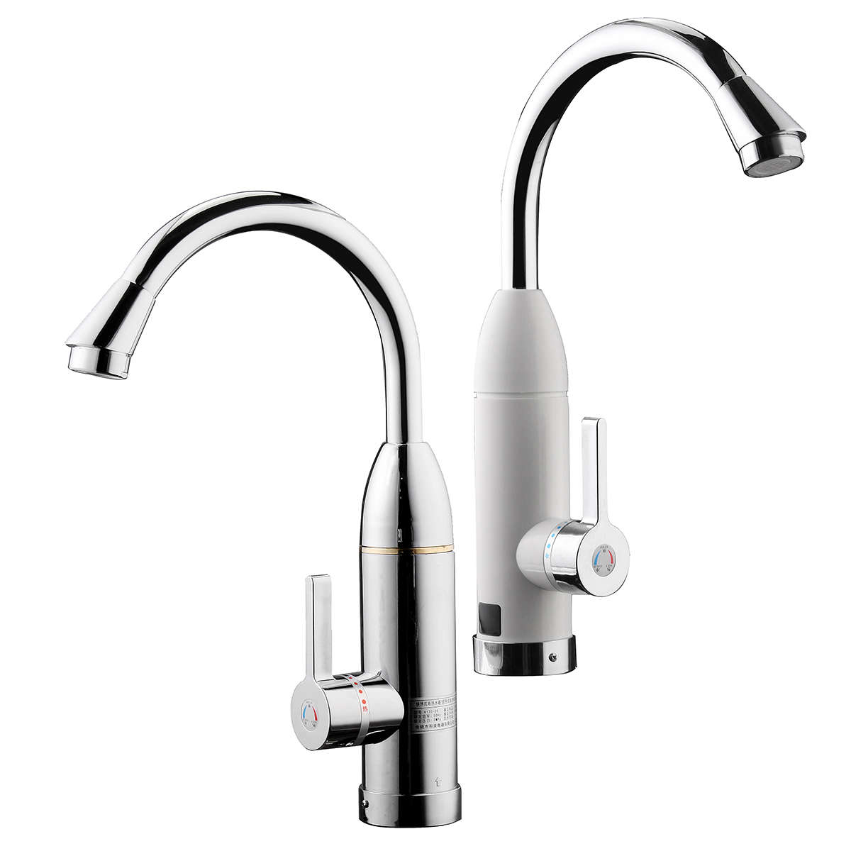 220V Tankless Electric Heating Tap Instant Electric Water Heater Faucet Tap wit