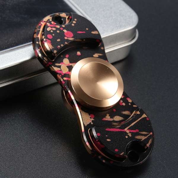 Camouflage EDC Hand Spinner Gadget Finger Spinner Fidget Focus Reduce Stress Ga