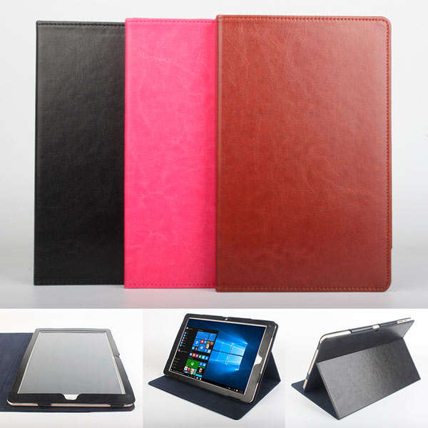 Folding Stand PU Leather Case Cover for Chuwi Hi12
