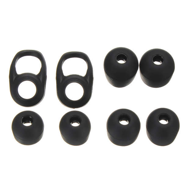 6 Earbuds With 2 Starbilizers For PLANTRONICS Backbeat GO Bluetooth Headset