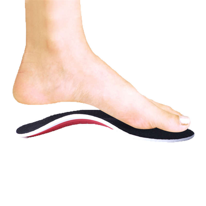 1 Pair Unisex Adjustable Length Arch Support Shoe Insole Foot Brace Orthotic In