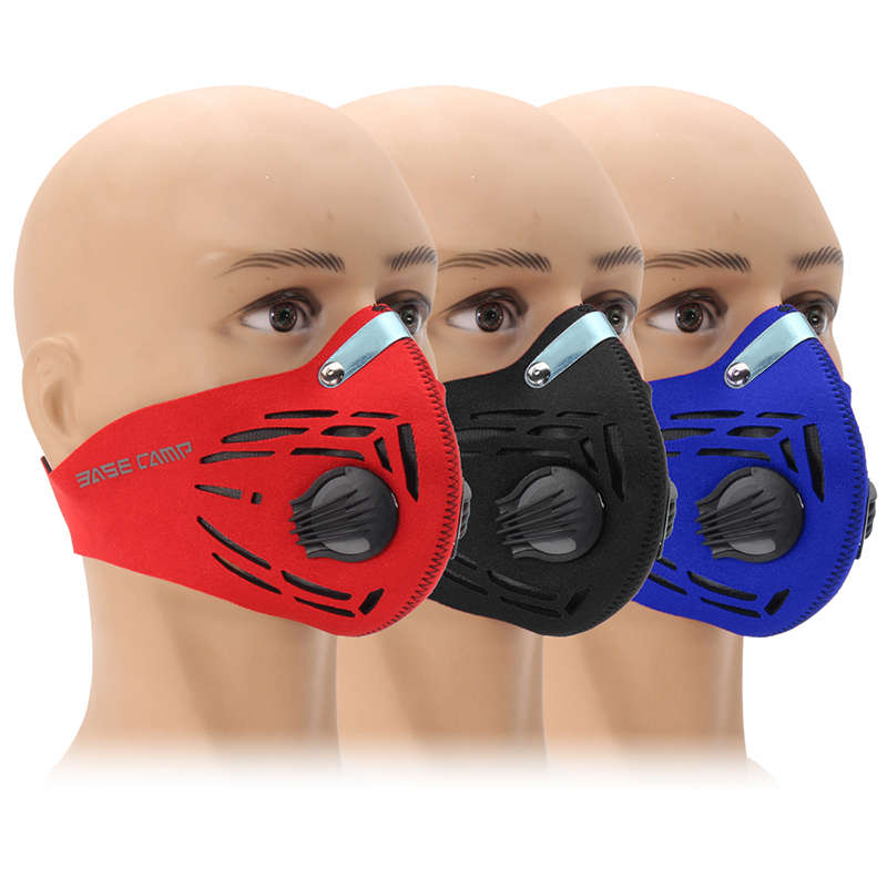 Activated Carbon Air Filter Dustproof Mask Half Face Cycling Sport Training Mas