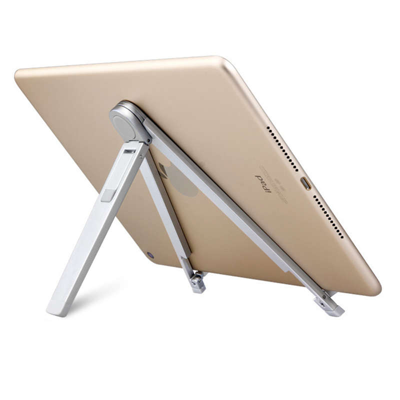 Foldable Adjustable Metal Desktop Stand Holder Portable Lazy Holder For iPad 7-