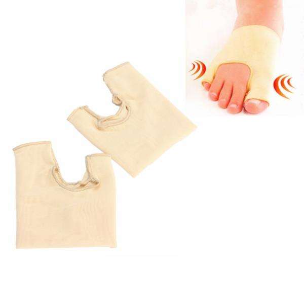 1pair Elastic Hallux Valgus Shoe Pad Corrector Toes Foot Pain Relief Restore Sl