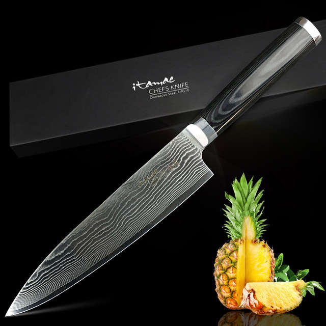 MYVIT Damascus Knives 8