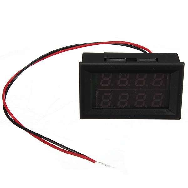 DC 0.28 Inch 30V/100V 10A/100A Digital Voltmeter Ammeter LED Panel