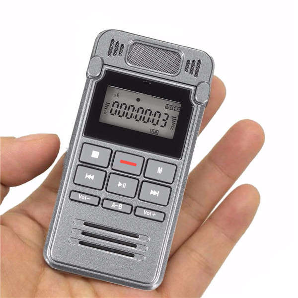 560 hrs Record Time LCD Digital Voice Rechargeable Audio Smart Recorder Dictaph