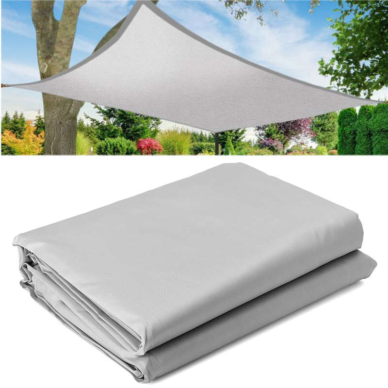 4x4/6/8M Sun Shade Sail Outdoor Garden Patio UV Proof Awning Canopy Waterproof