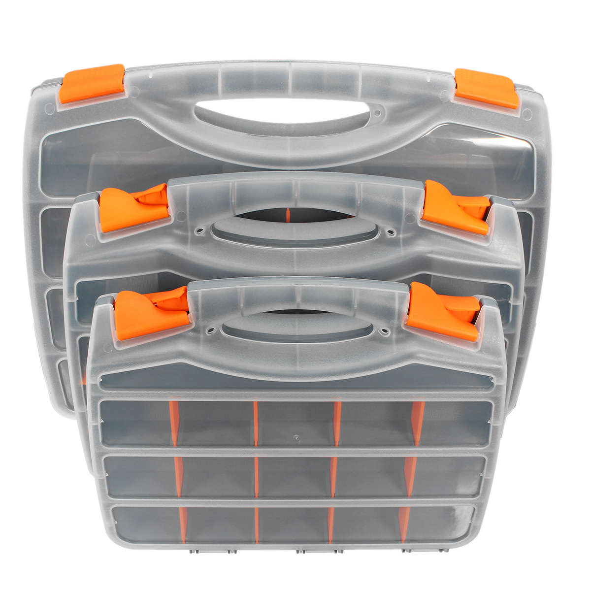 Plastic Assortment Storage Box Detachable Crafts Screws Tools Parts Container O