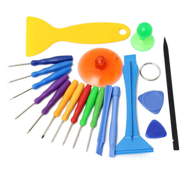 Professional 19 in 1 Repairing Opening Pry Tools For Tablet Cellphone