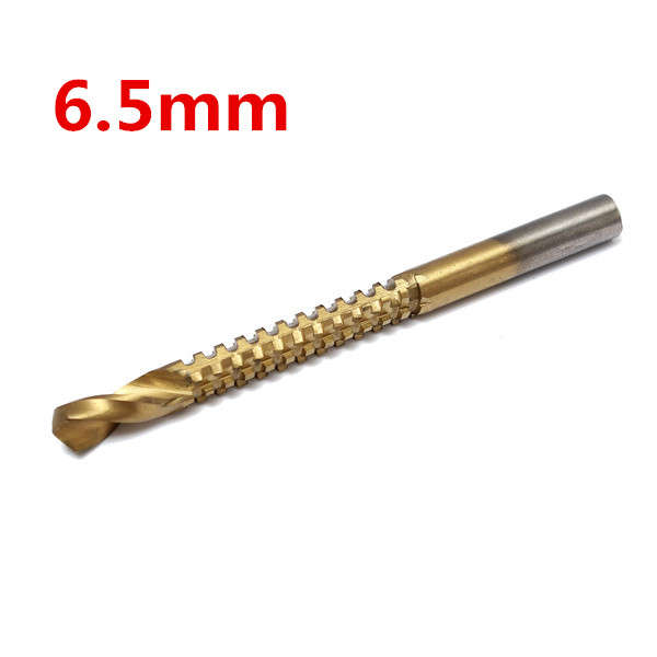 6.5mm HSS Titanium Coated Drill Bit Wood Metal Plastic Cutting Saw Drill Bit