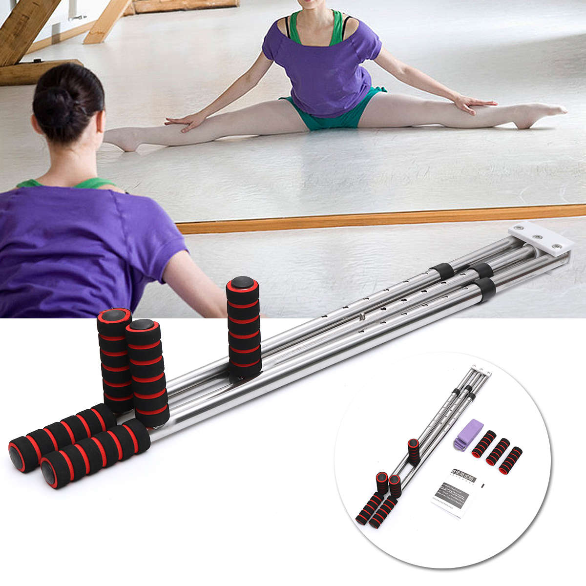 Leg Split Extension Device Leg Support Yoga Exercise Flexibility Training Machi
