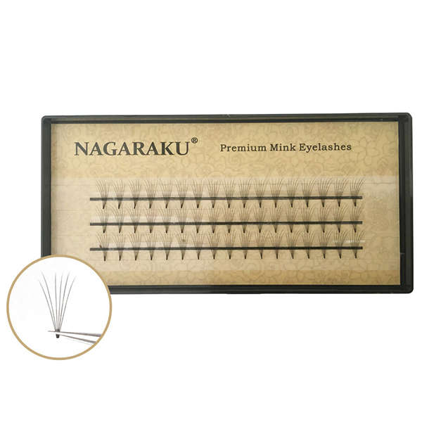 6D Mink False Eyelash Growing Extensions Makeup Individual Cluster Eye Lashes G