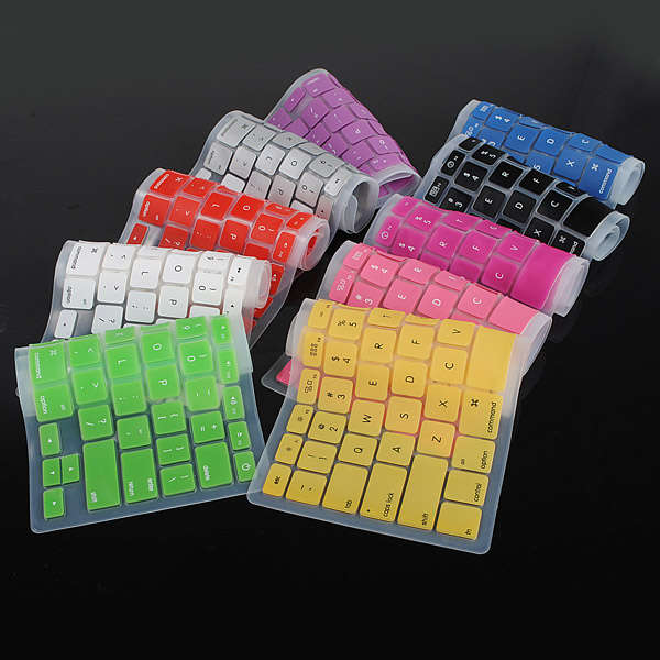 Silicone Ansi Layout Dust Water Proof Keyboard Cover for Mac Air 13