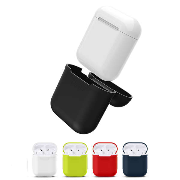 Silicone Shockproof Waterproof Storage Case Cover for Apple Airpods