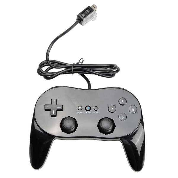 Wired Classic Pro Game Controller For Nintendo Wii Game Remote