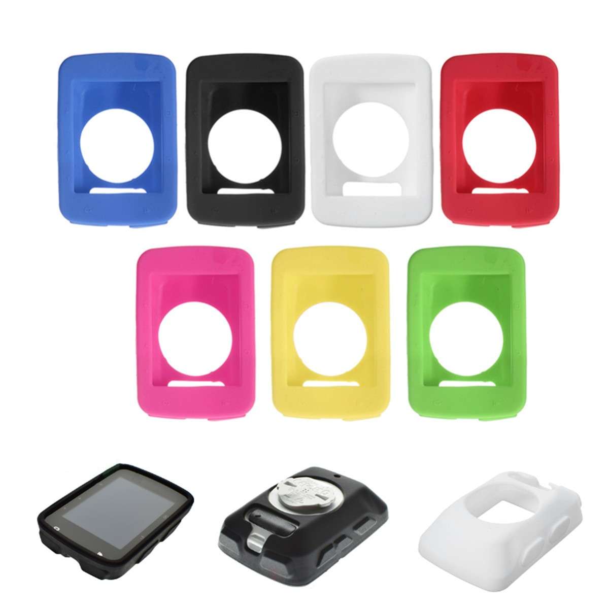 2.95x1.96inch Silicone Gel Skin Case Cover Fit for Garmin Edge 520 GPS Cycling