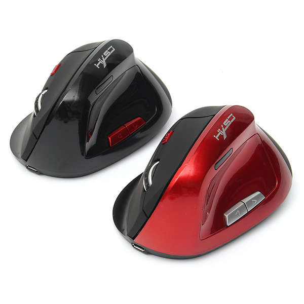 X60 2.4GHz 800/1600/2400DPI 6-Button Wireless Gaming Mouse Ergonomic Vertical M