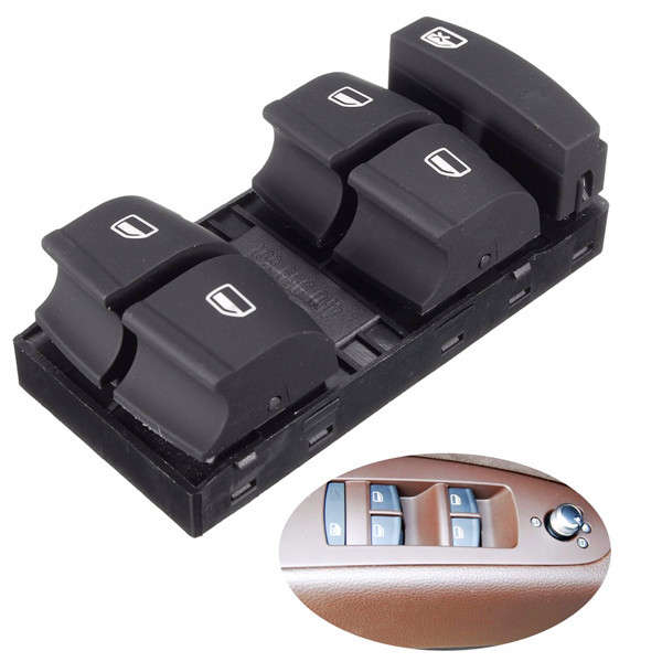 Electric Power Window Master Control Door Switch for Audi A6 Q7 4F0959851A