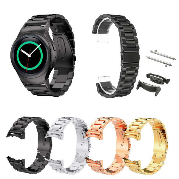 20mm Smart Watch Stainless Steel Strap Watch Band for Samsung Gear 2