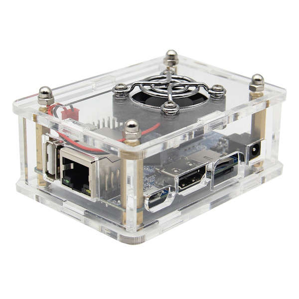 3-in-1 Orange Pi One  512MB H3 Quad-core Development Board + Acrylic Case + Coo