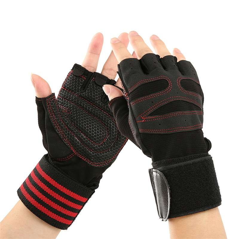 Elastic Sports Gloves Wristband Protective Hand Cycling Bicycle Outdoor Activit