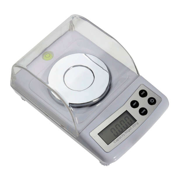 High Precision 50g 0.001g Electronic Digital Scale Jewellery Balance Gram Scales