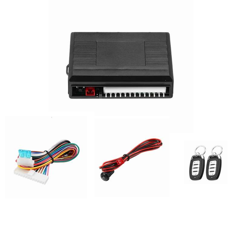 Universal Car Alarm Systems 12V Auto Remote Central Door Locking Vehicle Keyles