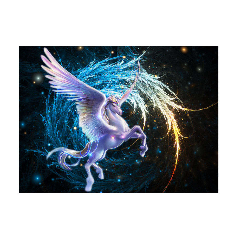 5D Diamond DIY Painting Pegasus Embroidery Diamond Draw Picture Home Wall Craft