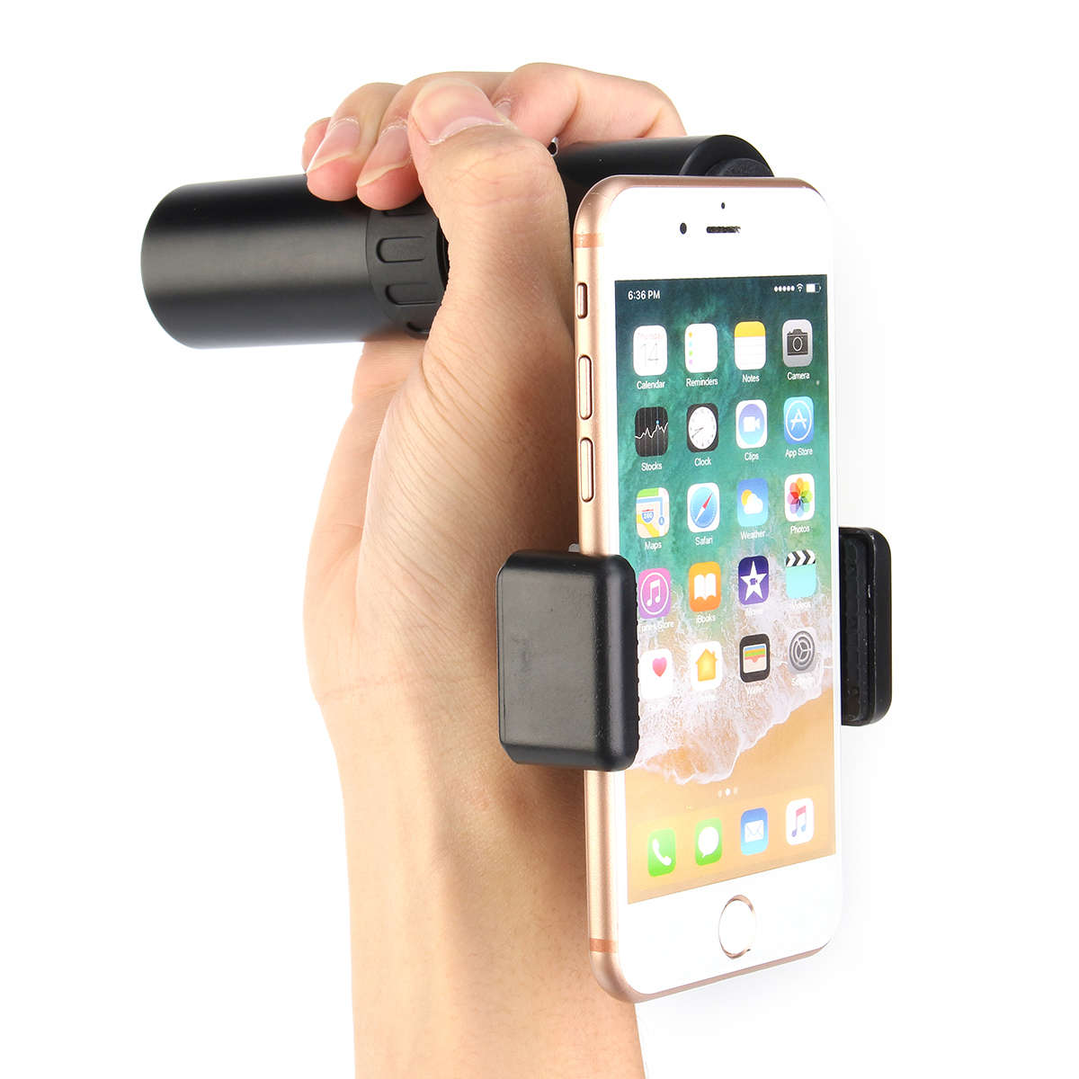 10-30x25 Zoom Telephoto Telescope Optical Monocular Camera Lens With Phone Clip