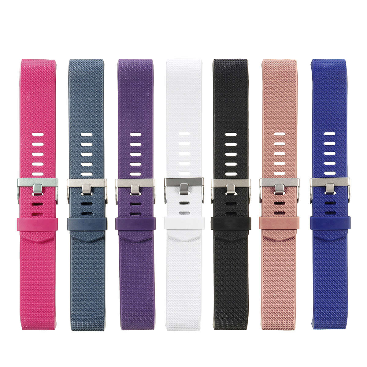 TPE Replacement Anti-skid Bracelet Watch Band for Fitbit Charge 2