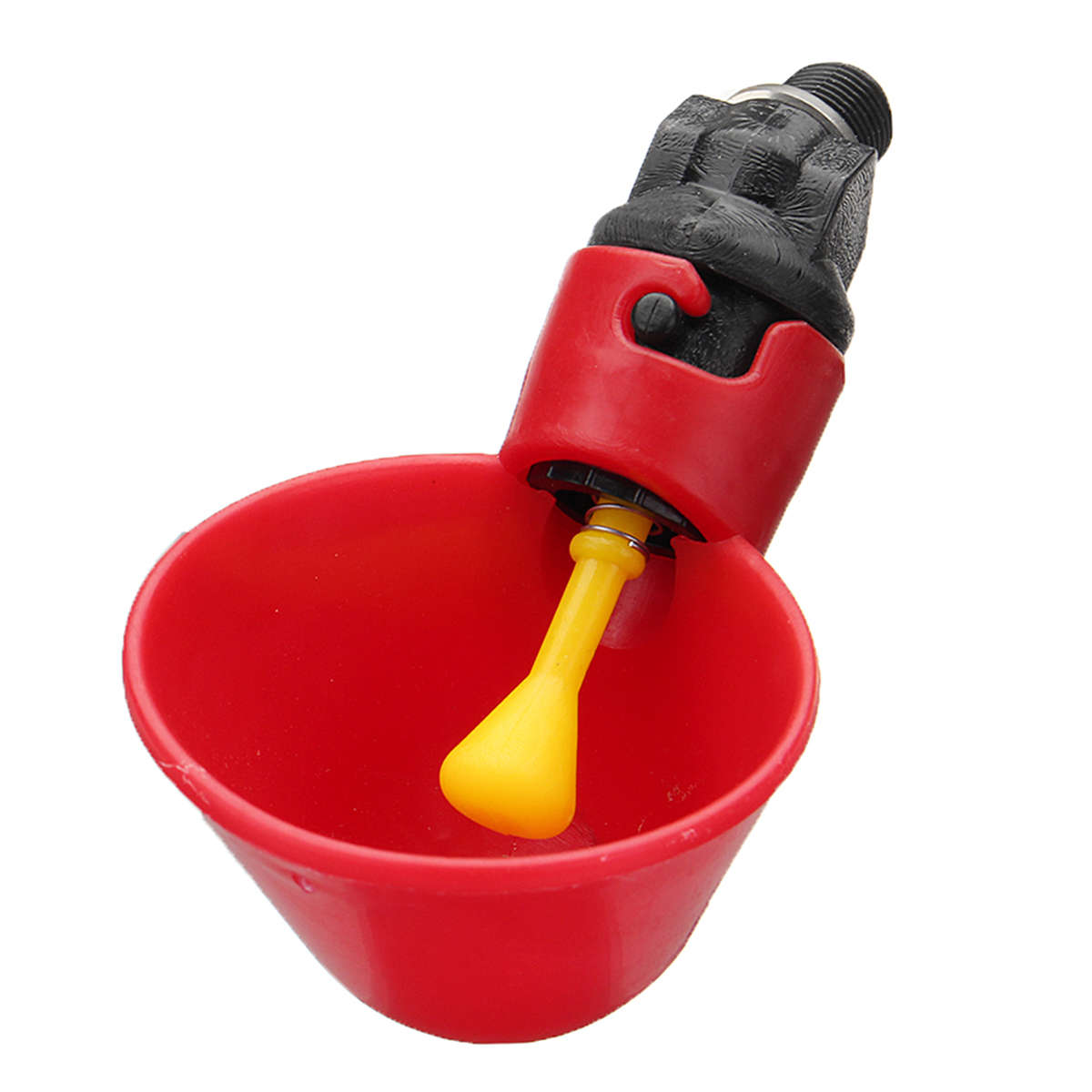 1/2 / 3/4 Poultry Water Drinking Cups Chicken Hen Adjustable Automatic Drinker