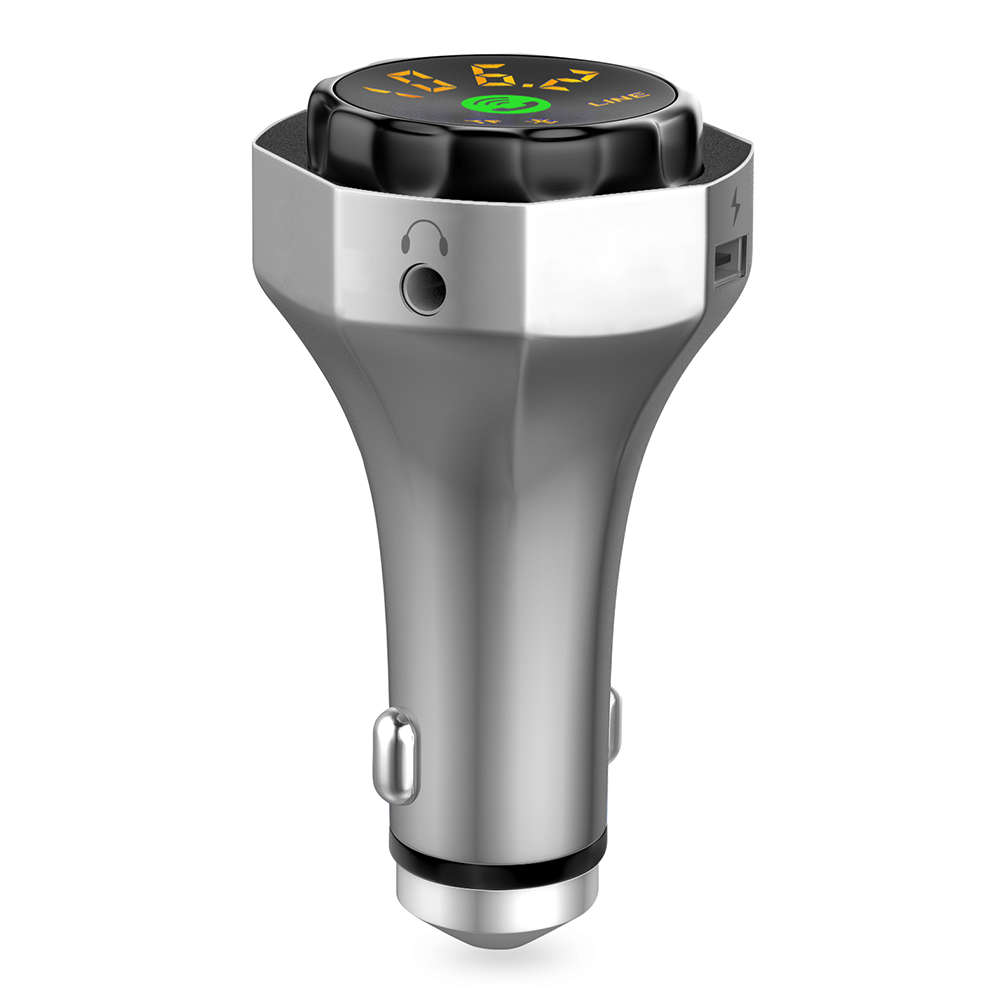 AP06 Wireless Bluetooth FM Transmitter Hands-free Car Charger Safety Hammer Car