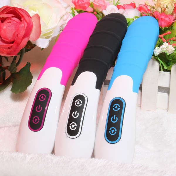 Waterproof Vibrating Retractable Sharpshooter Wand Stimulator Vibrator