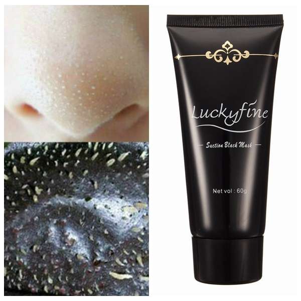 Luckyfine Peel-Off Blackhead Facial Black Masks Face Nose Deep Cleansing Remove
